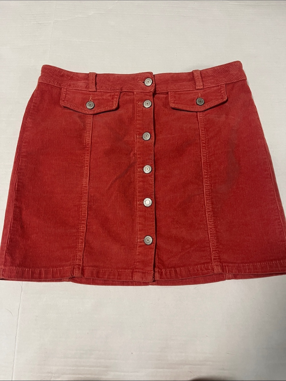 Sonoma Goods for Life Corduroy Button Up Skirt